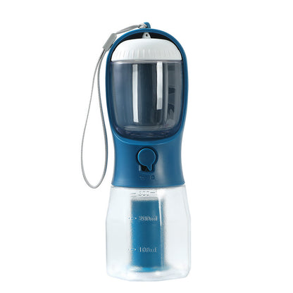 Pet Travel Cup: 3-in-1 Water, Food & Garbage Solution