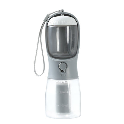 Pet Travel Cup: 3-in-1 Water, Food & Garbage Solution