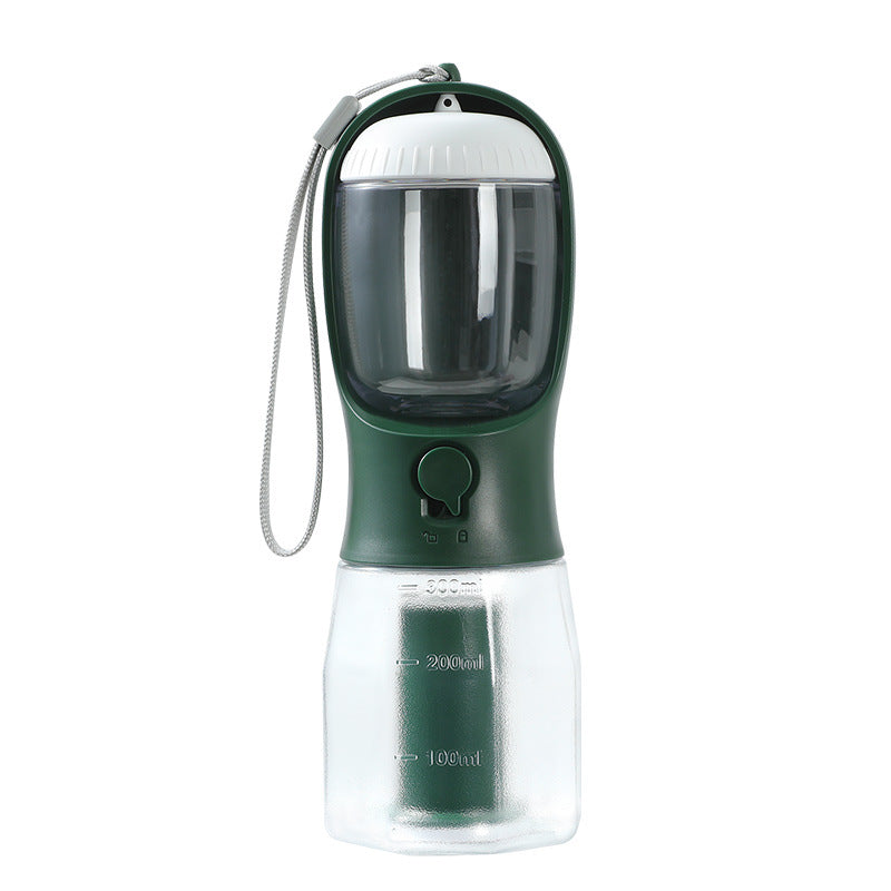 Pet Travel Cup: 3-in-1 Water, Food & Garbage Solution