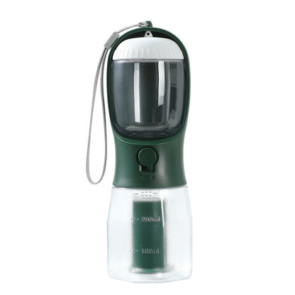 Pet Travel Cup: 3-in-1 Water, Food & Garbage Solution