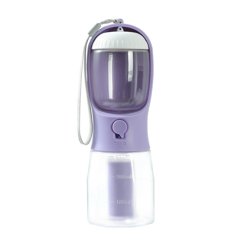 Pet Travel Cup: 3-in-1 Water, Food & Garbage Solution