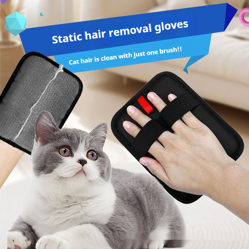 Magic Pet Hair Remover Gloves – Groom & De-Shed in Seconds