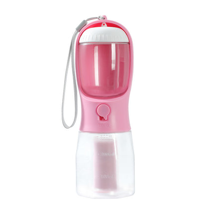 Pet Travel Cup: 3-in-1 Water, Food & Garbage Solution